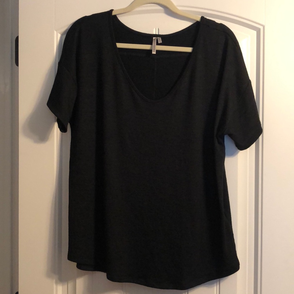 Banana Republic Black Short Sleeved Top